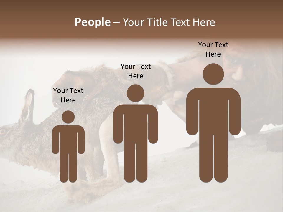 Masculinity Cave Ancient PowerPoint Template