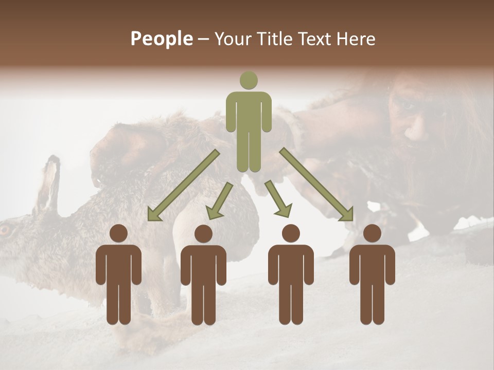 Masculinity Cave Ancient PowerPoint Template