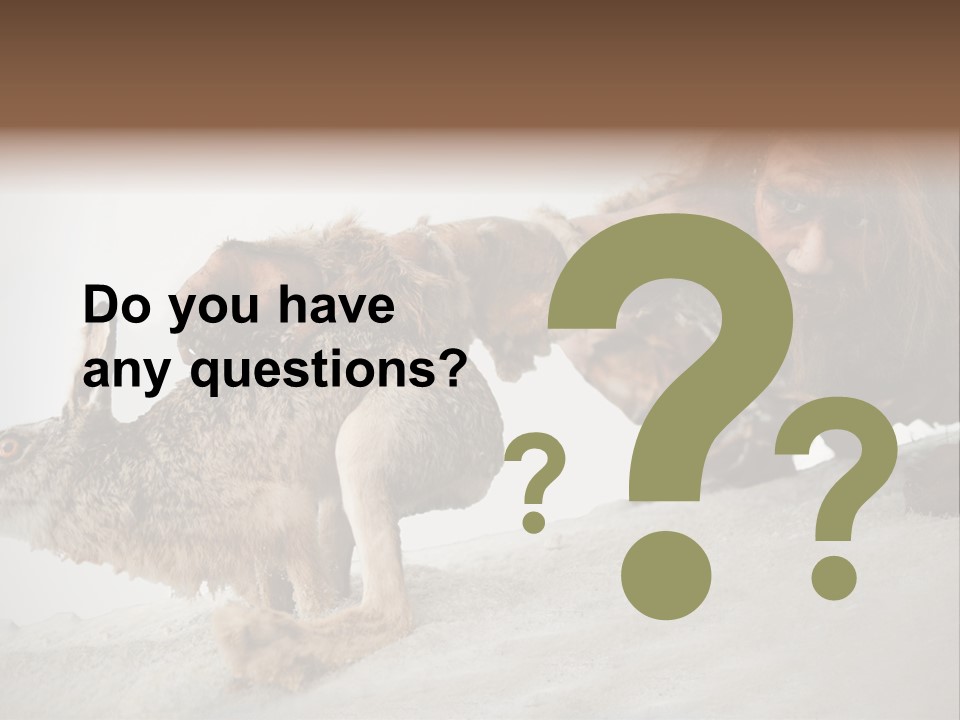 Masculinity Cave Ancient PowerPoint Template