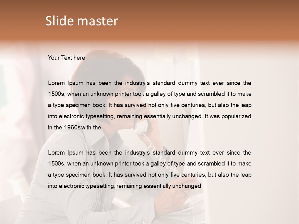 Healthy Pea Ripe PowerPoint Template