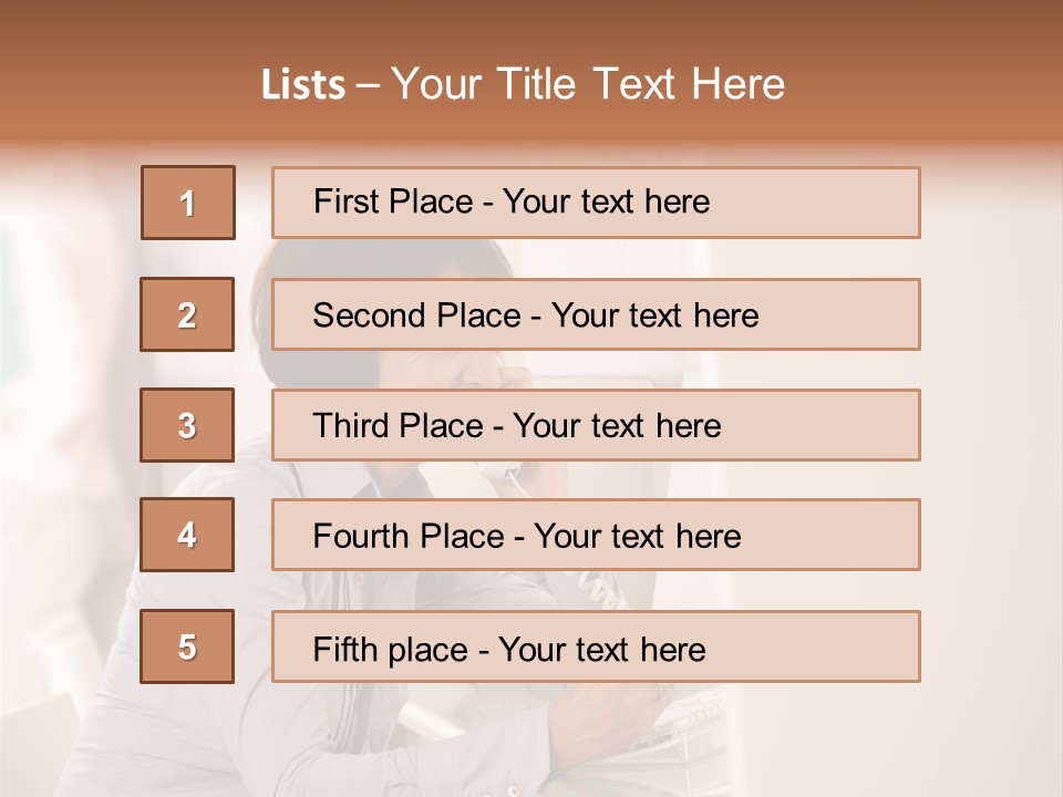 Healthy Pea Ripe PowerPoint Template
