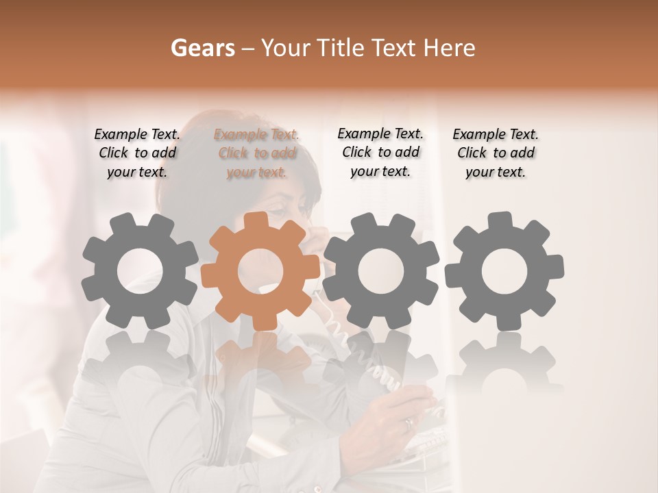 Healthy Pea Ripe PowerPoint Template