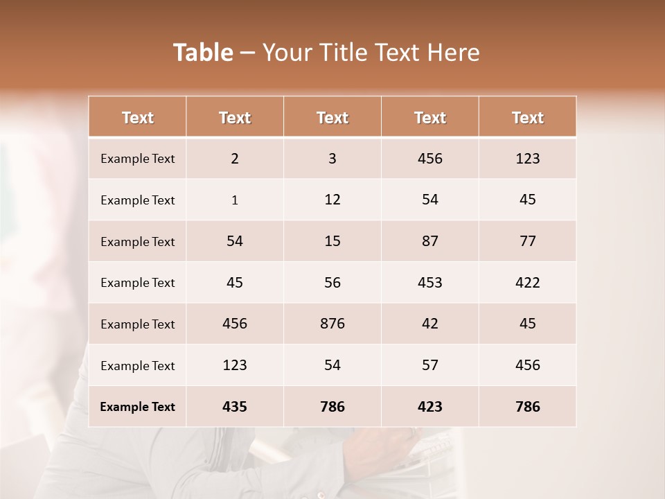 Healthy Pea Ripe PowerPoint Template