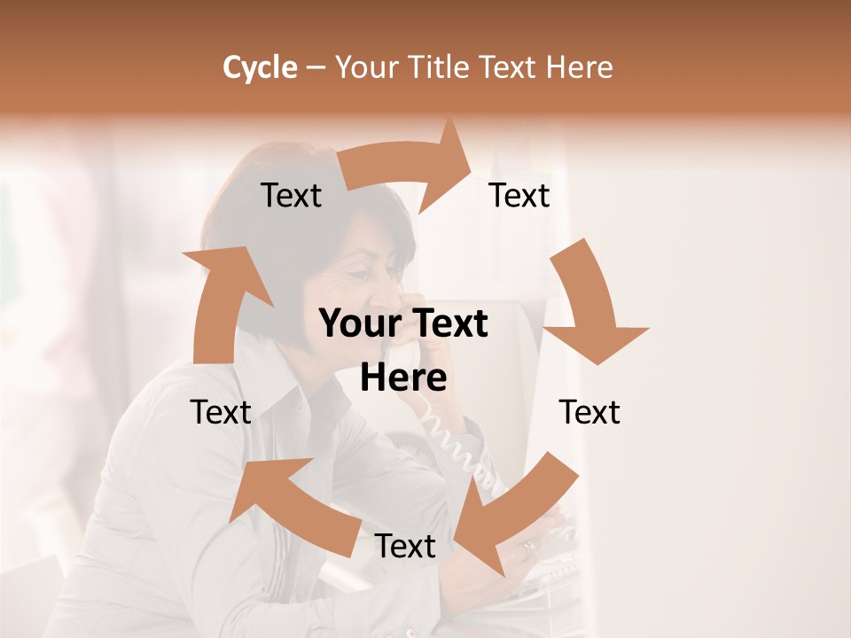 Healthy Pea Ripe PowerPoint Template