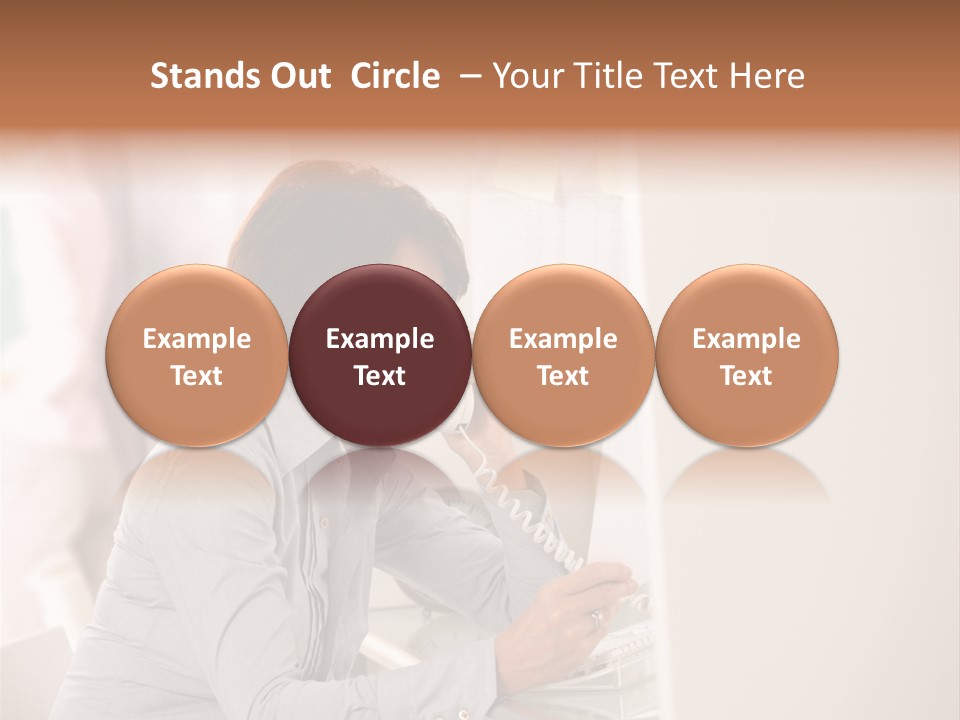 Healthy Pea Ripe PowerPoint Template