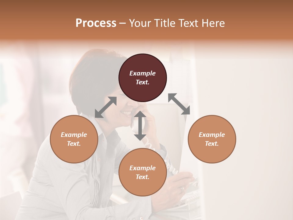 Healthy Pea Ripe PowerPoint Template