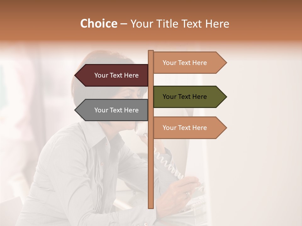 Healthy Pea Ripe PowerPoint Template
