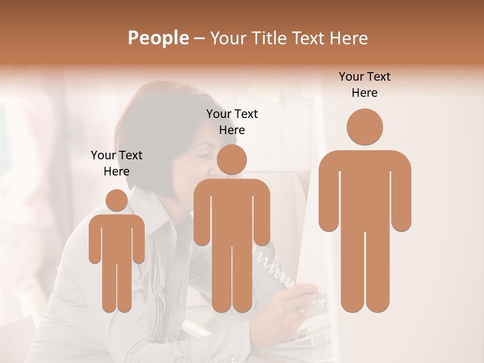 Healthy Pea Ripe PowerPoint Template