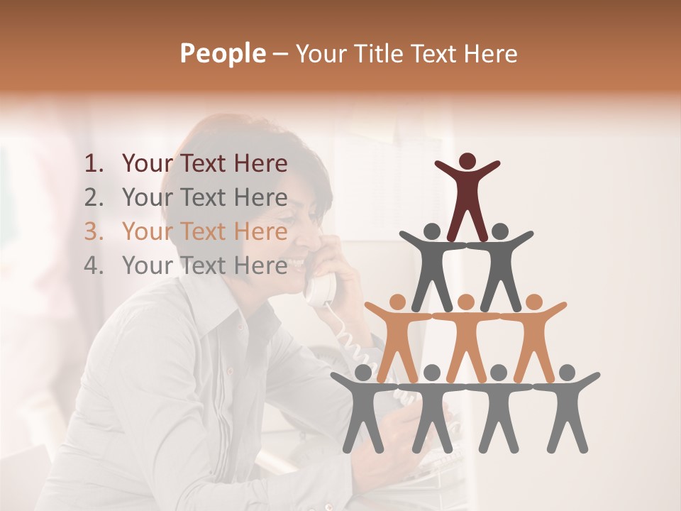 Healthy Pea Ripe PowerPoint Template