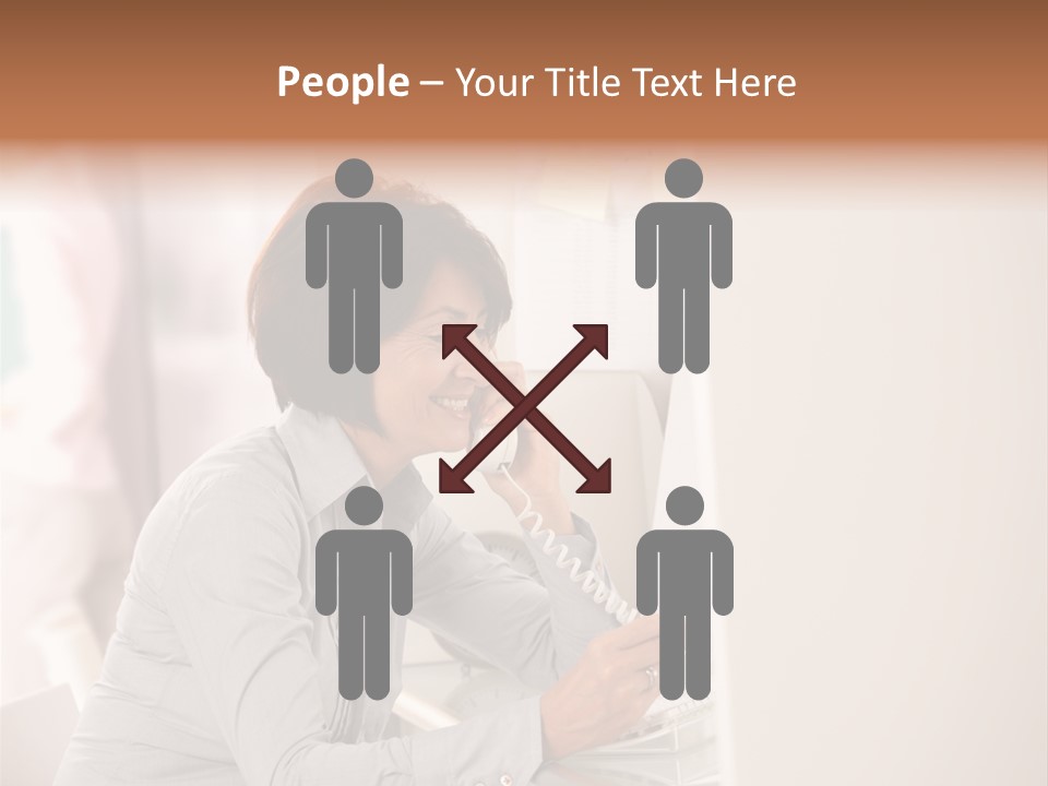 Healthy Pea Ripe PowerPoint Template