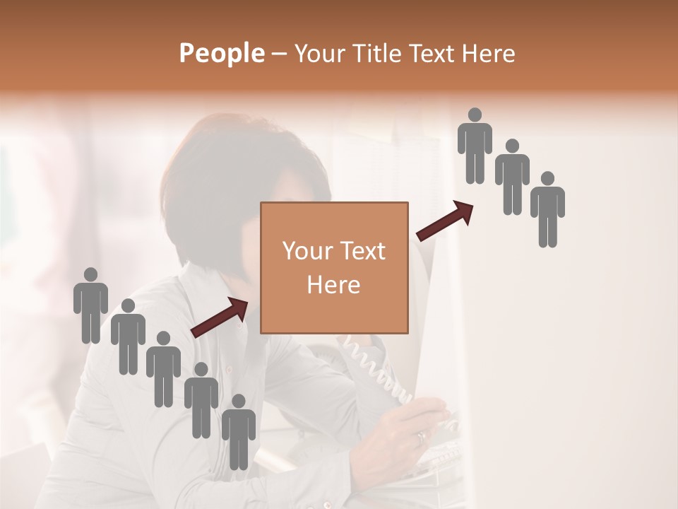 Healthy Pea Ripe PowerPoint Template