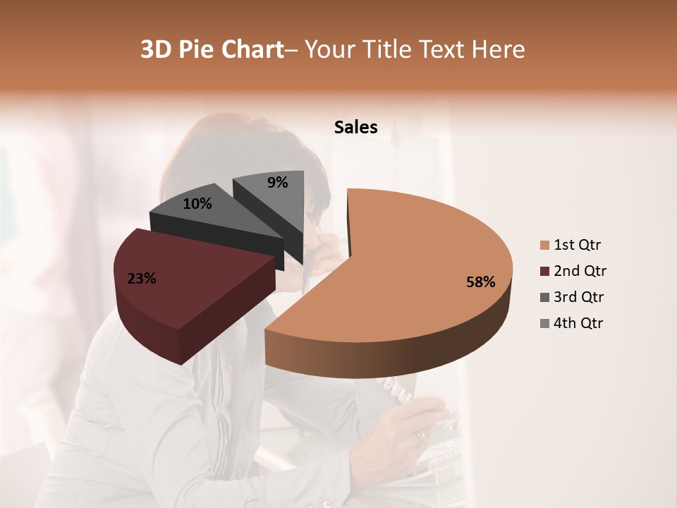 Healthy Pea Ripe PowerPoint Template