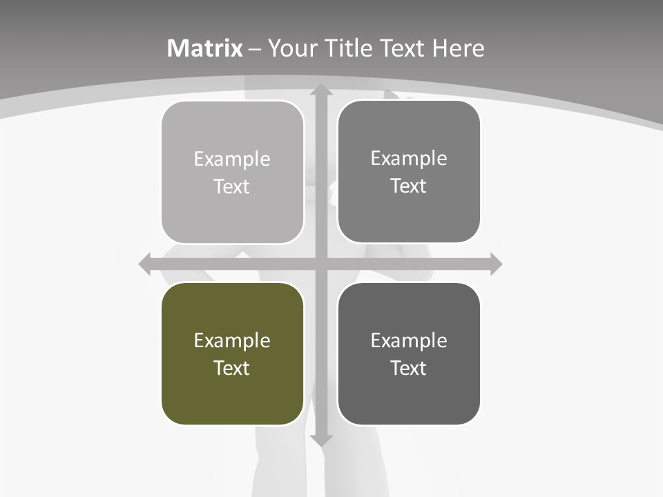 Telephone Office Worker PowerPoint Template