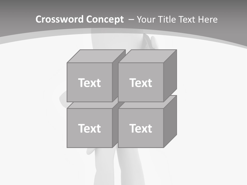 Telephone Office Worker PowerPoint Template