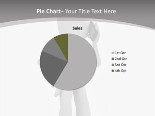 Telephone Office Worker PowerPoint Template