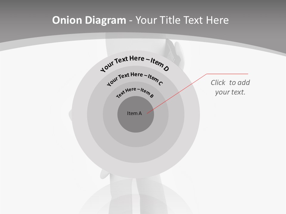 Telephone Office Worker PowerPoint Template