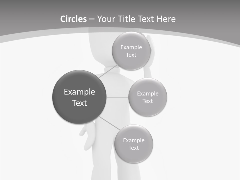 Telephone Office Worker PowerPoint Template