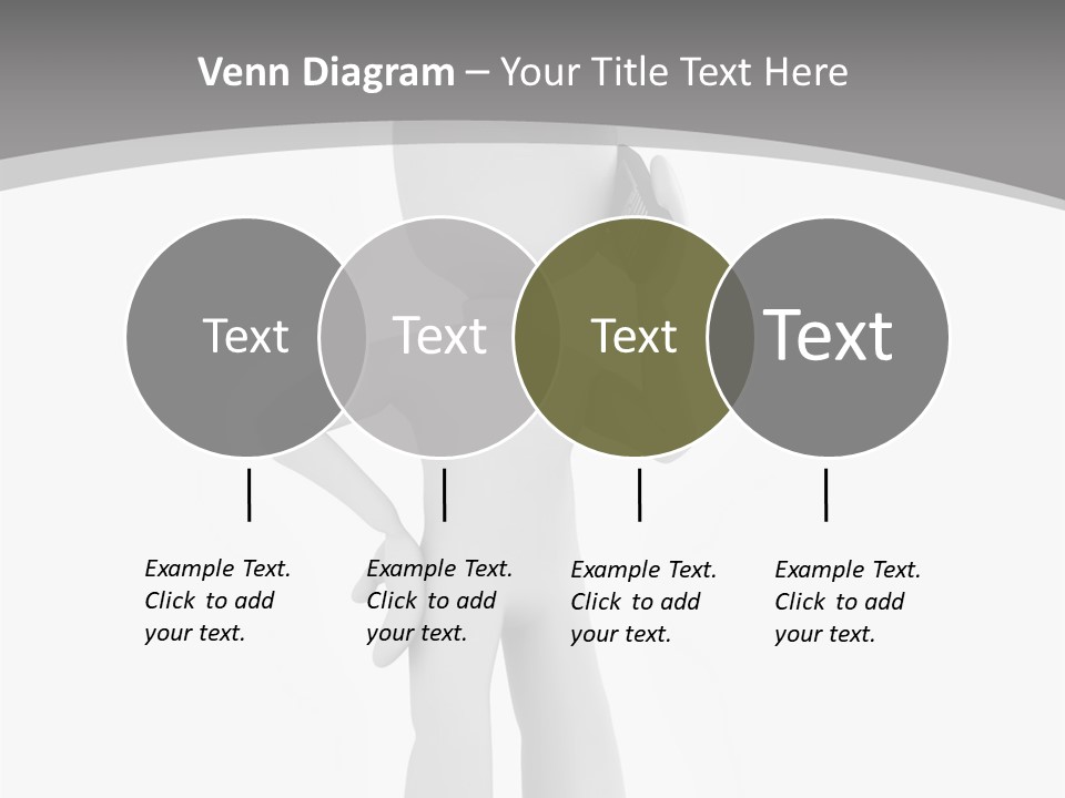 Telephone Office Worker PowerPoint Template