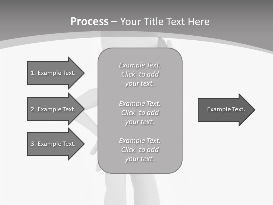 Telephone Office Worker PowerPoint Template