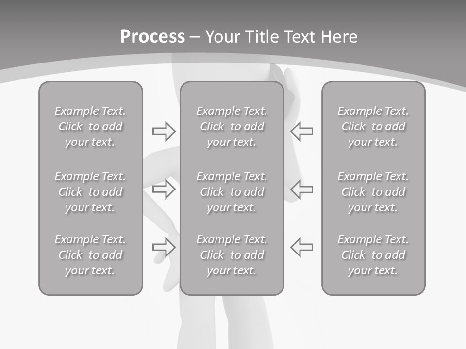 Telephone Office Worker PowerPoint Template