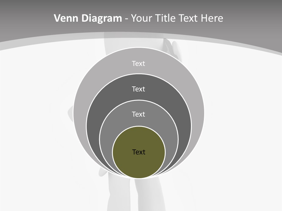 Telephone Office Worker PowerPoint Template