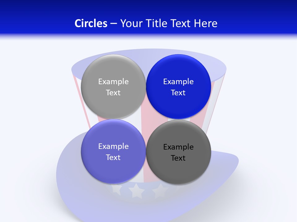 Illustration July Political PowerPoint Template