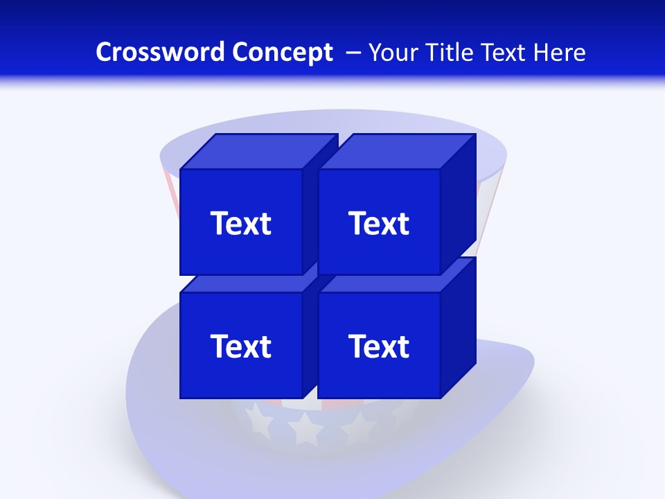 Illustration July Political PowerPoint Template