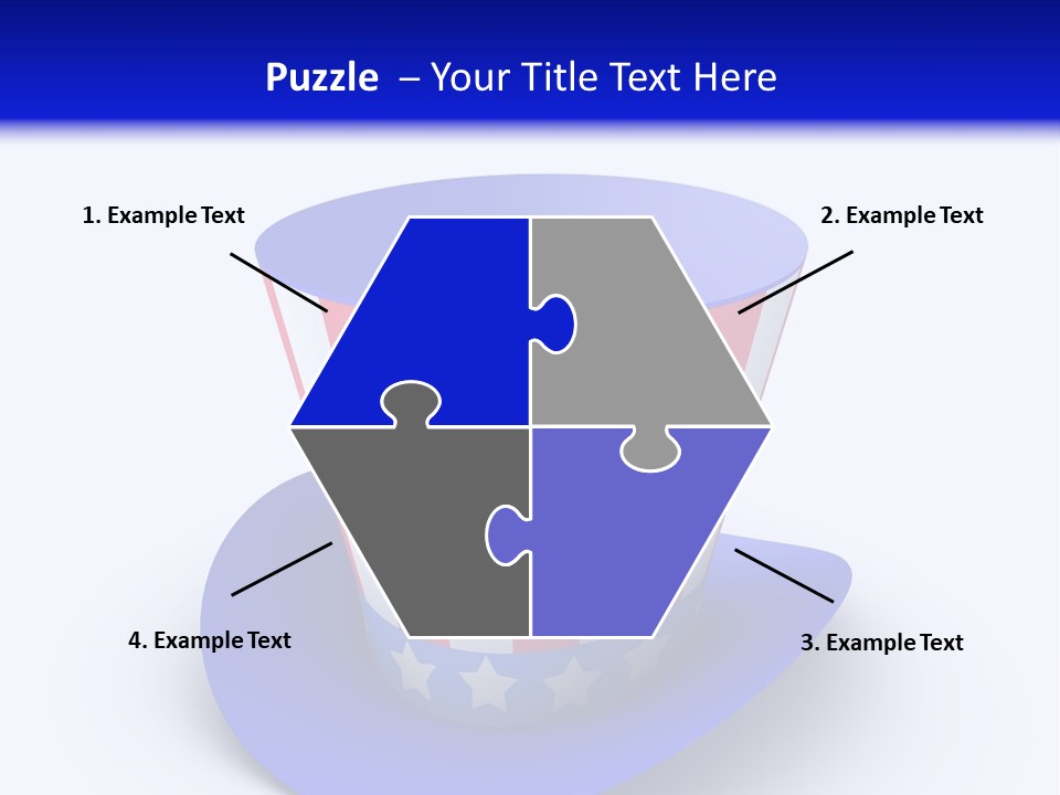 Illustration July Political PowerPoint Template