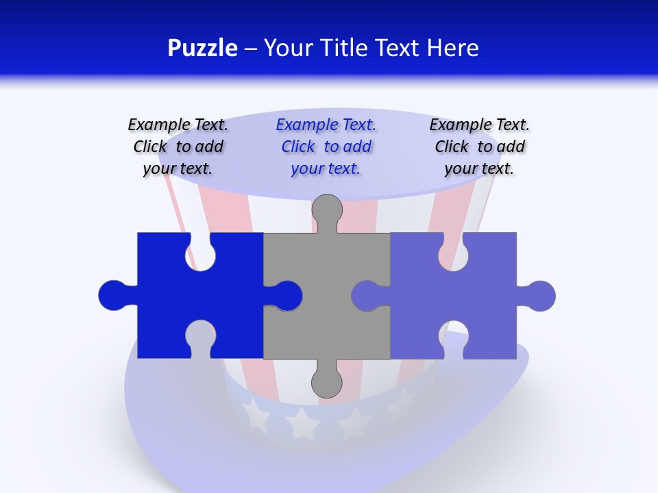 Illustration July Political PowerPoint Template