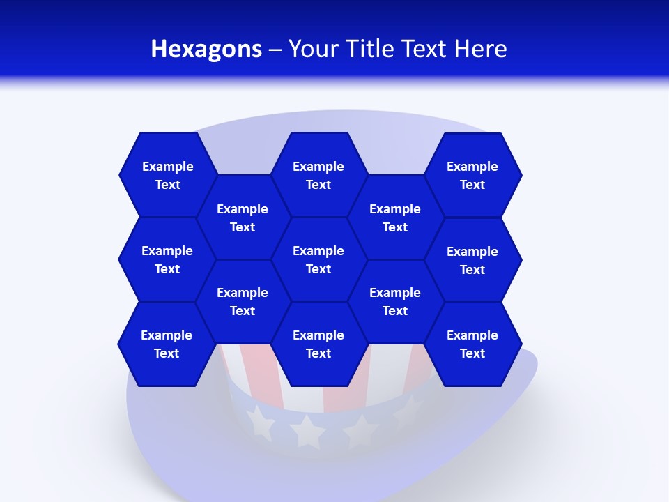 Illustration July Political PowerPoint Template