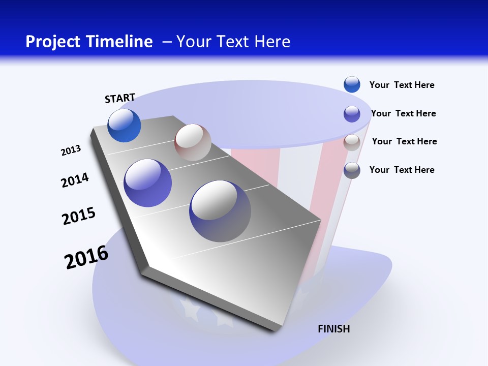 Illustration July Political PowerPoint Template