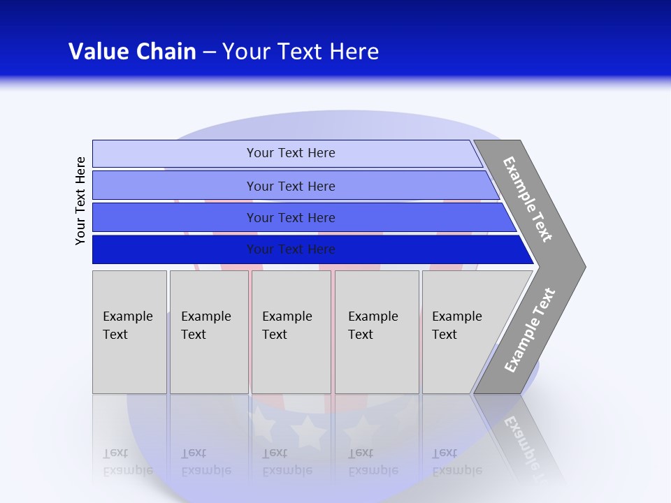 Illustration July Political PowerPoint Template