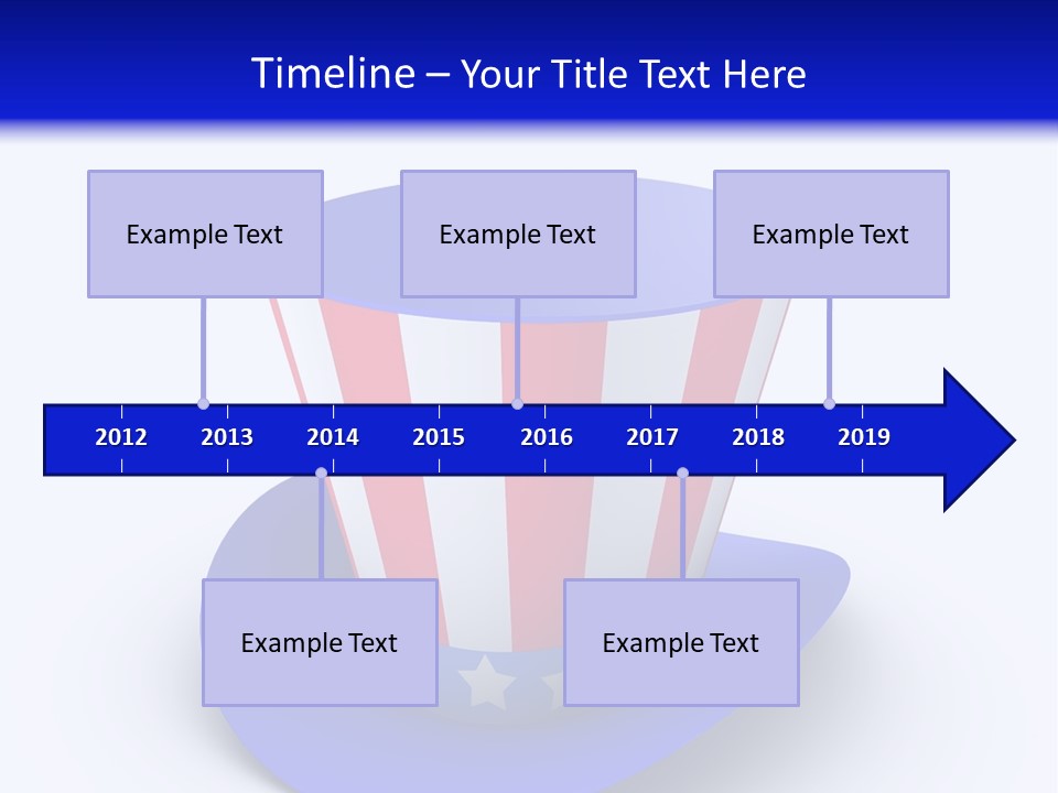 Illustration July Political PowerPoint Template