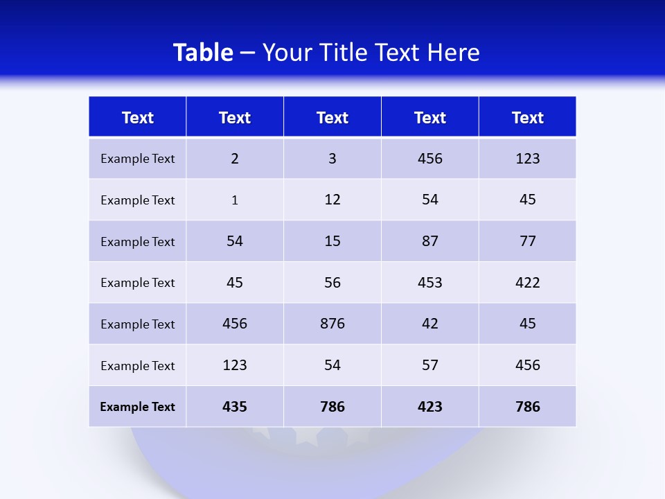 Illustration July Political PowerPoint Template