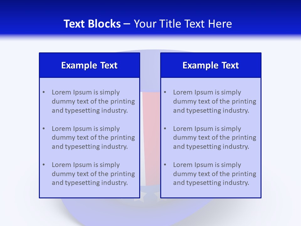 Illustration July Political PowerPoint Template