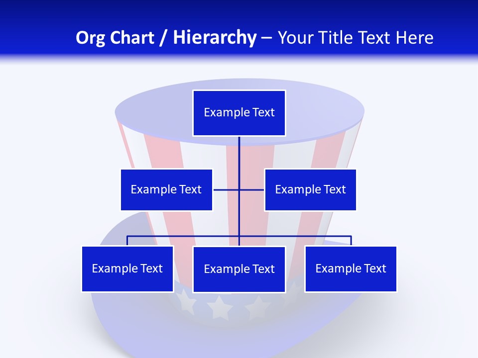 Illustration July Political PowerPoint Template