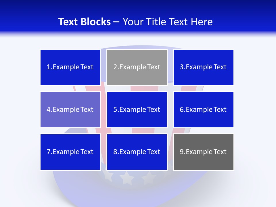 Illustration July Political PowerPoint Template
