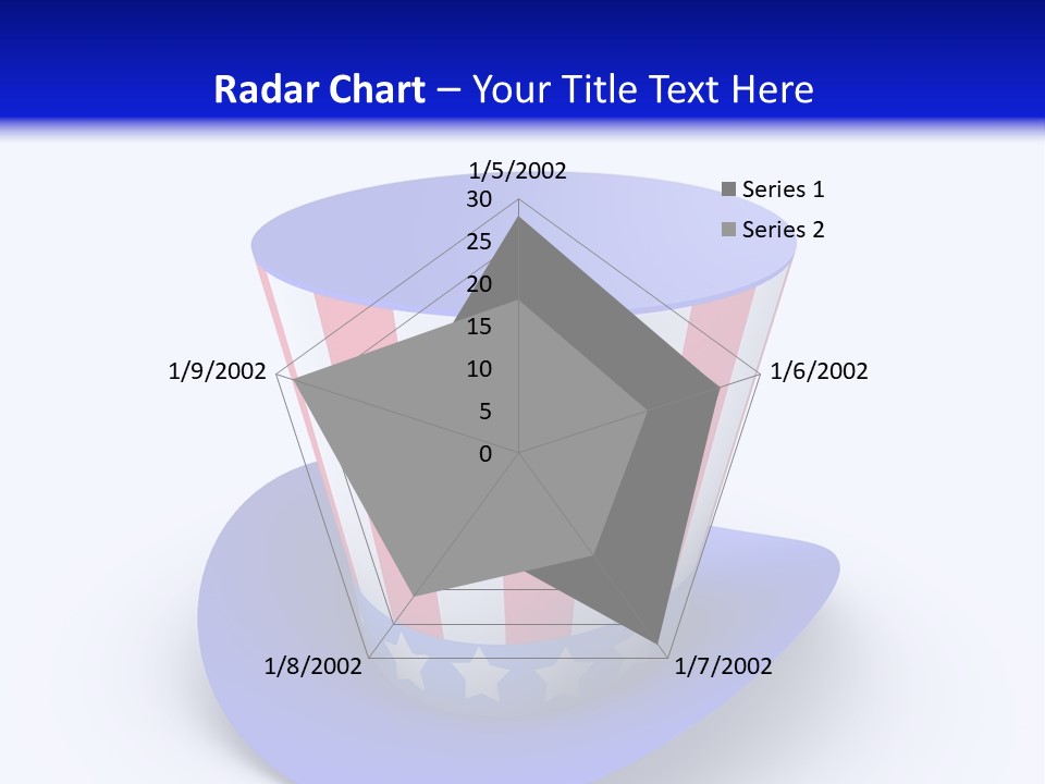 Illustration July Political PowerPoint Template