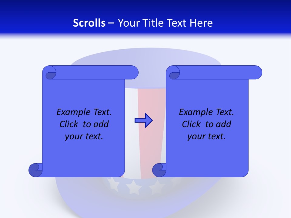 Illustration July Political PowerPoint Template