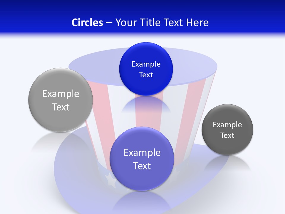 Illustration July Political PowerPoint Template
