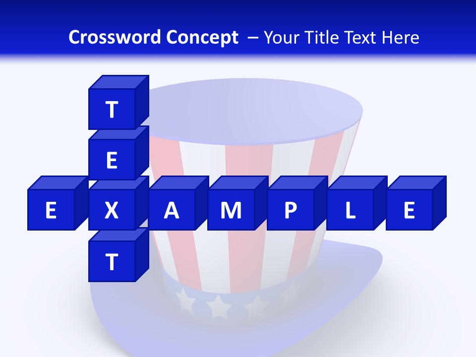 Illustration July Political PowerPoint Template