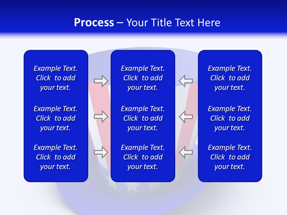 Illustration July Political PowerPoint Template