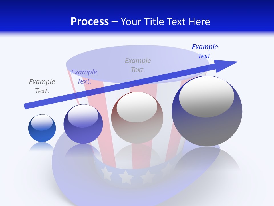 Illustration July Political PowerPoint Template