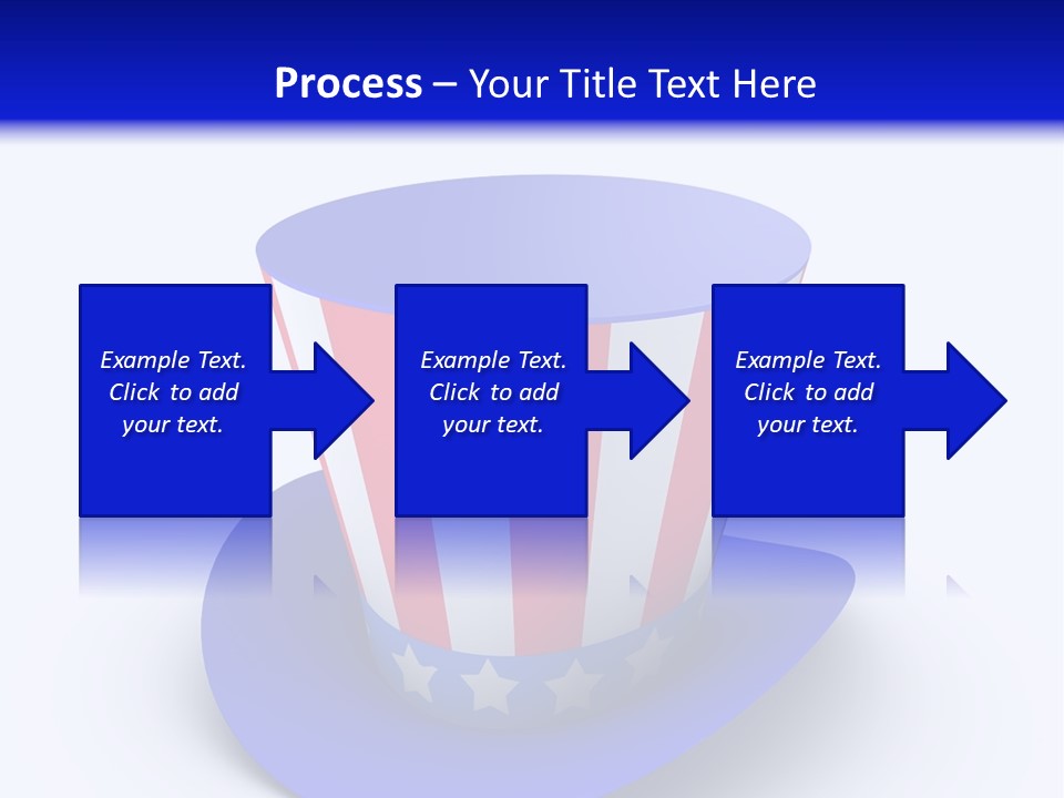 Illustration July Political PowerPoint Template