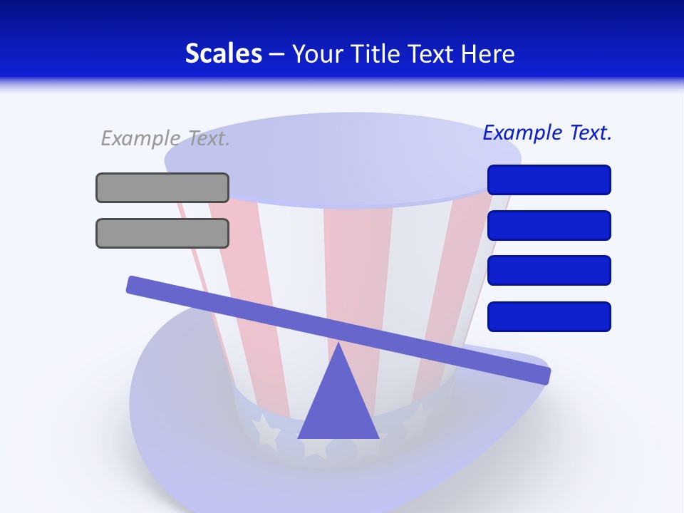 Illustration July Political PowerPoint Template