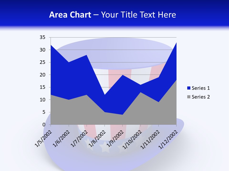 Illustration July Political PowerPoint Template
