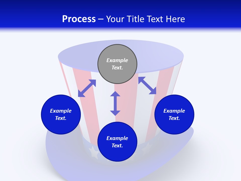 Illustration July Political PowerPoint Template