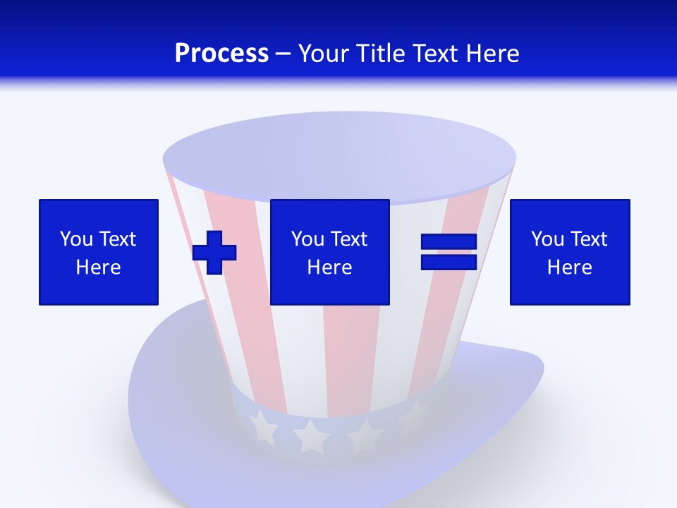 Illustration July Political PowerPoint Template