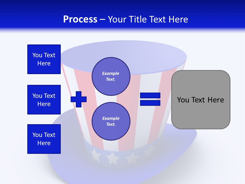 Illustration July Political PowerPoint Template