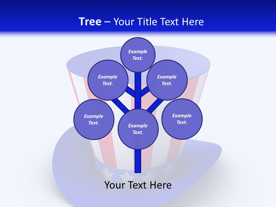 Illustration July Political PowerPoint Template